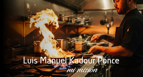 Chef Luis en acción