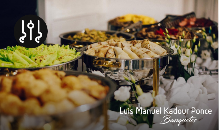 Luis Kadour Ponce banquetes exclusivos bodas gourmet chef privado